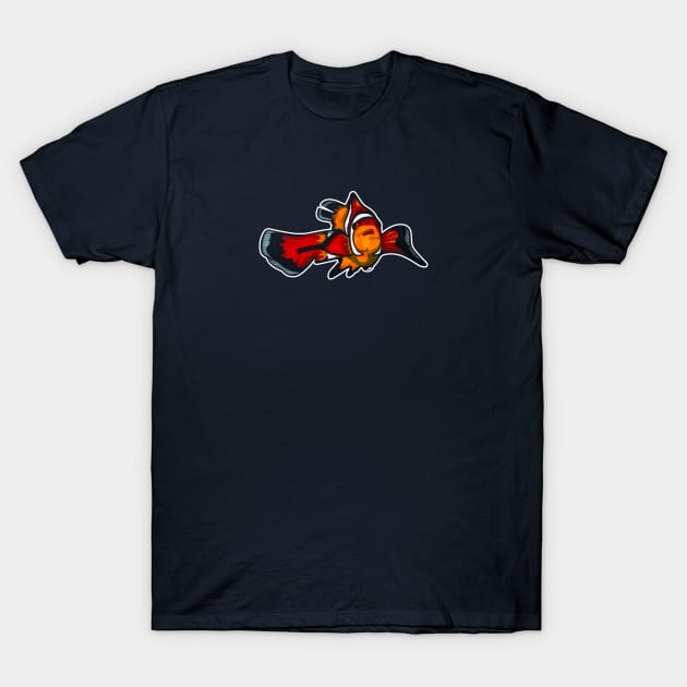 Clown Fish T-Shirt by Cre8tiveSpirit